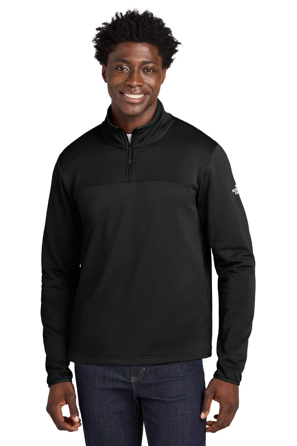 Aim 1/4-Zip Fleece Stiladel Schwarz S