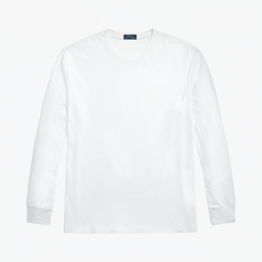 Classic Fit T-Shirt aus weicher Baumwolle mit Rundhalsausschnitt Stiladel Weiß S