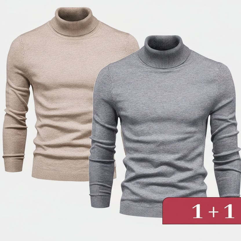 Double Elegance Rollkragenpullover – 1 kaufen, 1 gratis dazu Stiladel