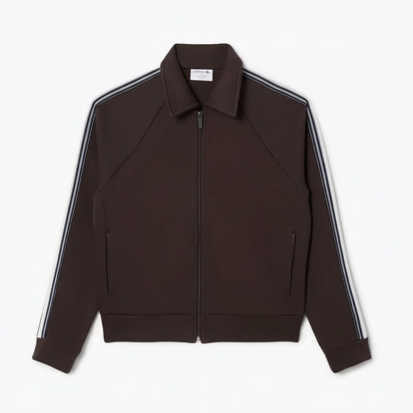 French Made Zipped Sweatshirt Stiladel Braun S