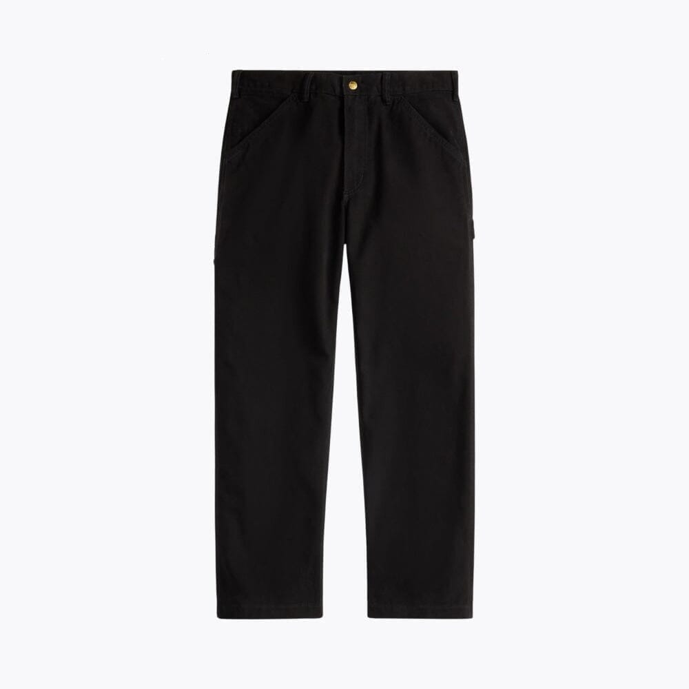 Polo Dungaree Canvas Carpenter Hose Stiladel Schwarz 28