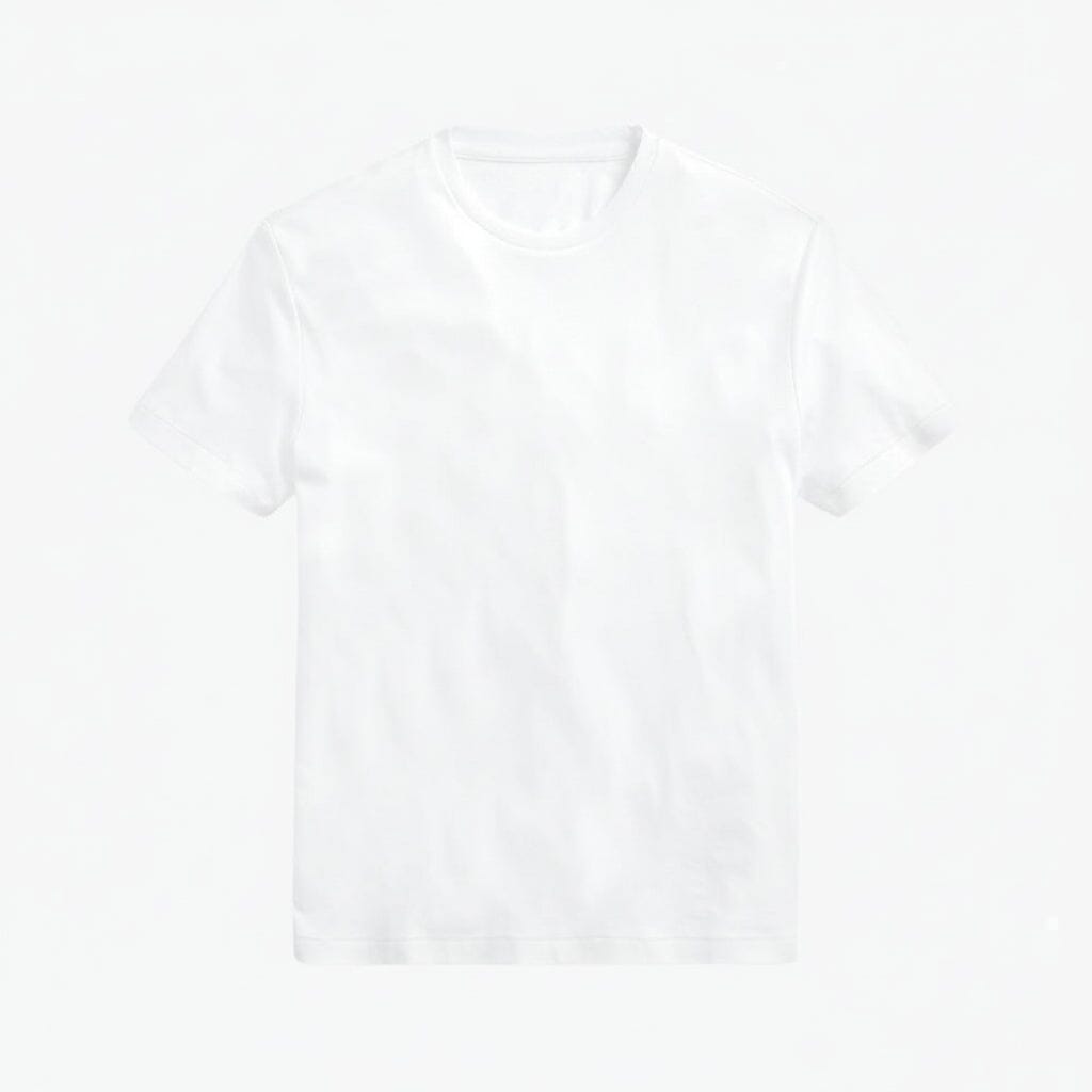 Soft Cotton Rundhals-T-Shirt Stiladel Weiß S