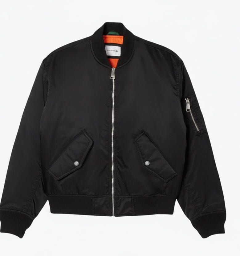 wasserabweisende, wattierte Bomberjacke Stiladel Schwarz S