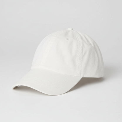 Baumwoll-Chino-Ballkappe Stiladel Weiß 