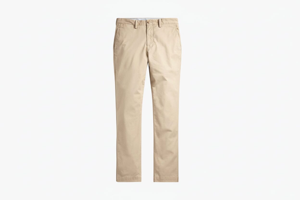Bedford gewaschene Chino-Hose Stiladel Khaki 28 