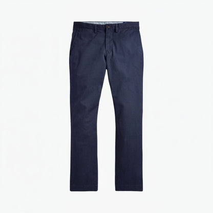 Bedford gewaschene Chino-Hose Stiladel Marineblau 28 