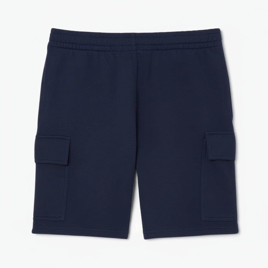 Cargo-Shorts aus Baumwollfleece Stiladel Mitternachtsblau S 