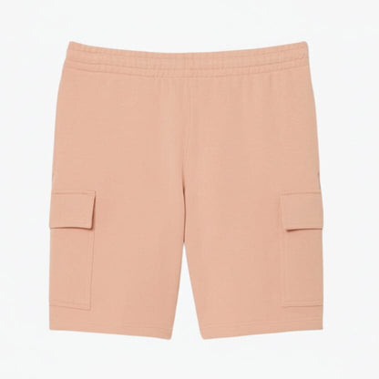 Cargo-Shorts aus Baumwollfleece Stiladel Rosa-beige S 