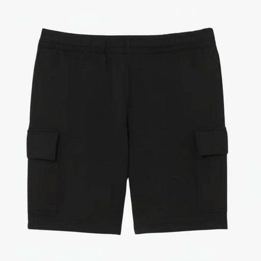 Cargo-Shorts aus Baumwollfleece Stiladel Schwarz S 