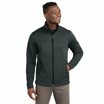 Chest Logo Ridgewall Softshelljacke Stiladel Dunkelgrau meliert S 