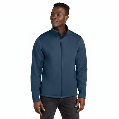 Chest Logo Ridgewall Softshelljacke Stiladel Schattiges Blau S 