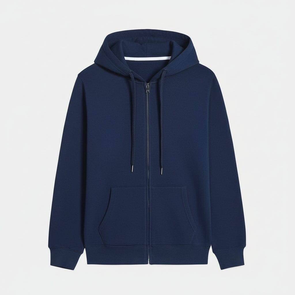 Classic Essential Baumwoll-Hoodie Stiladel Blau S 