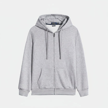 Classic Essential Baumwoll-Hoodie Stiladel Grau S 