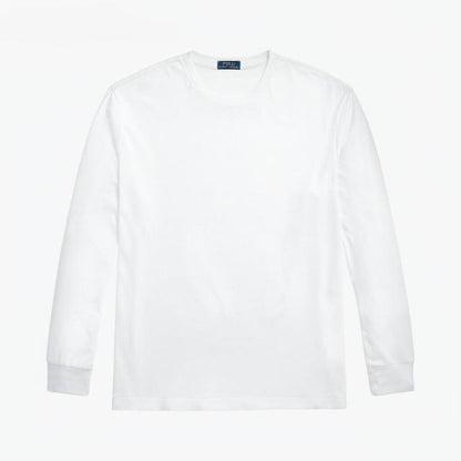 Classic Fit T-Shirt aus weicher Baumwolle mit Rundhalsausschnitt Stiladel Weiß S 