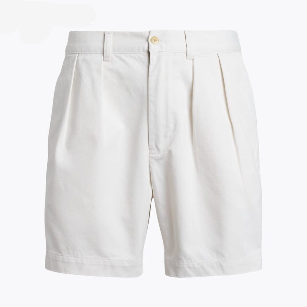Cormac Chino-Shorts mit entspannter Passform Stiladel Weiß 28 