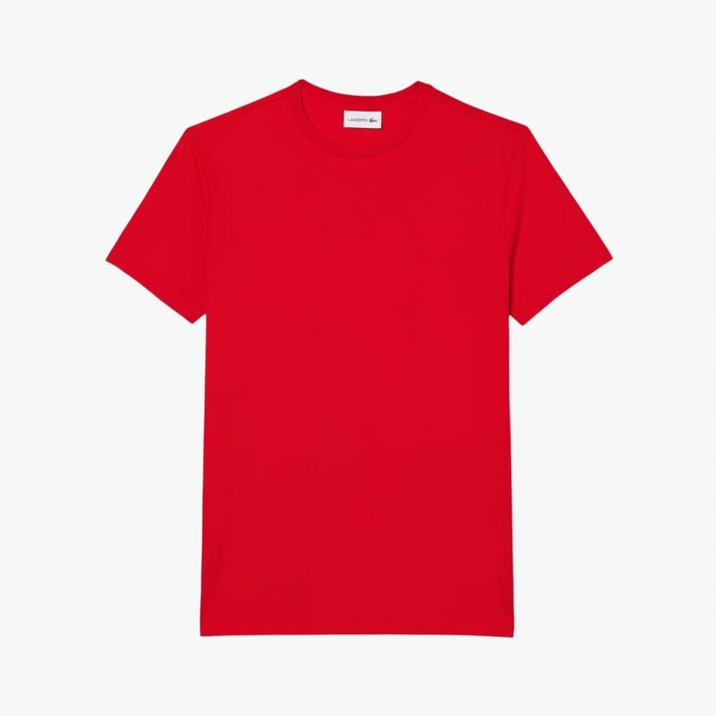 Cotton Pima T-Shirt Stiladel Rouge S 