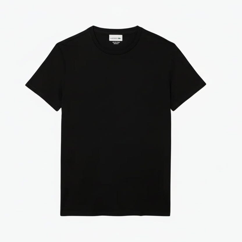 Cotton Pima T-Shirt Stiladel Schwarz S 