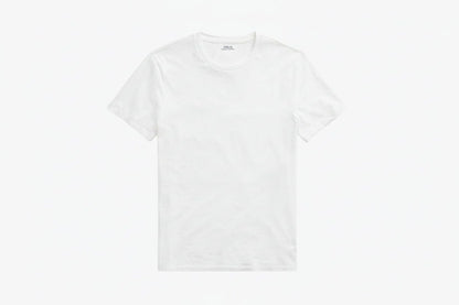 Custom Slim Fit Jersey Rundhals-T-Shirt Stiladel Weiß S 