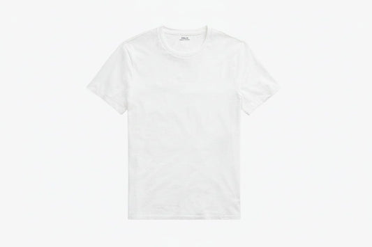 Custom Slim Fit Jersey Rundhals-T-Shirt Stiladel Weiß S 