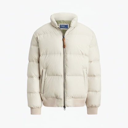 Daunenjacke aus strukturiertem Ripstop-Gewebe Stiladel Khaki Stone S 