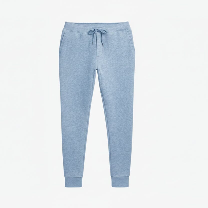 Doppelstrick-Jogginghose Stiladel Modernes Blau-Heather 28 