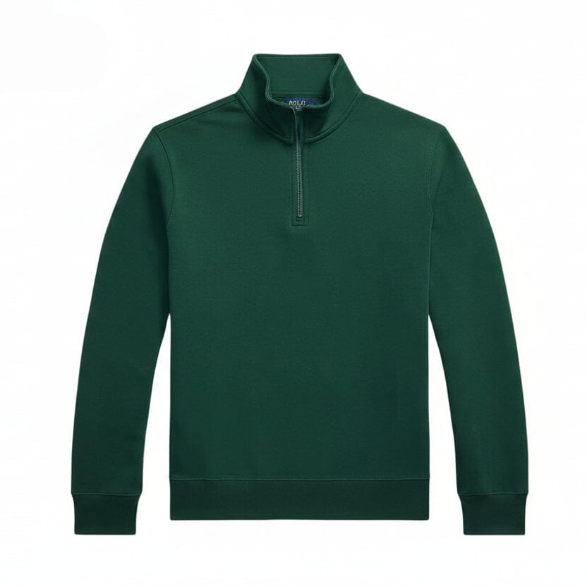 Doppelstrick-Rollkragenpullover Stiladel Kiefergrün S 