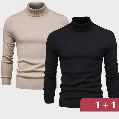 Double Elegance Rollkragenpullover – 1 kaufen, 1 gratis dazu Stiladel 