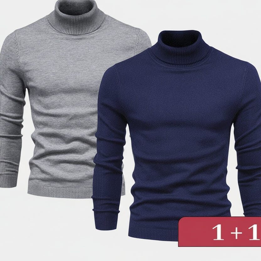 Double Elegance Rollkragenpullover – 1 kaufen, 1 gratis dazu Stiladel 