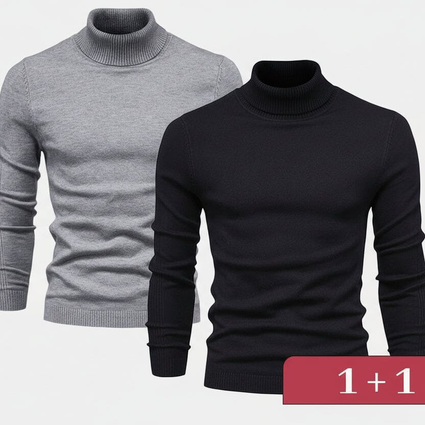 Double Elegance Rollkragenpullover – 1 kaufen, 1 gratis dazu Stiladel 