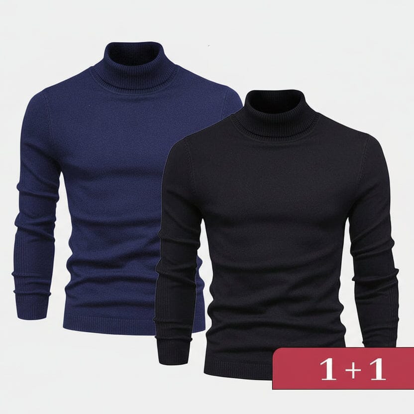 Double Elegance Rollkragenpullover – 1 kaufen, 1 gratis dazu Stiladel 