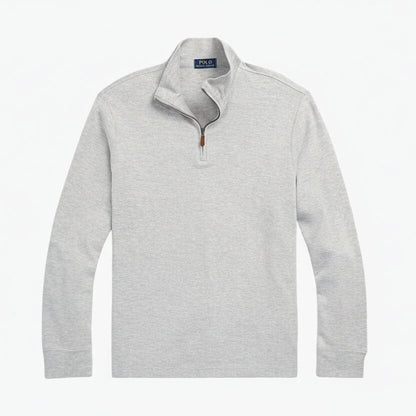 Estate-Rib Quarter-Zip Pullover Stiladel Andover Heather S 