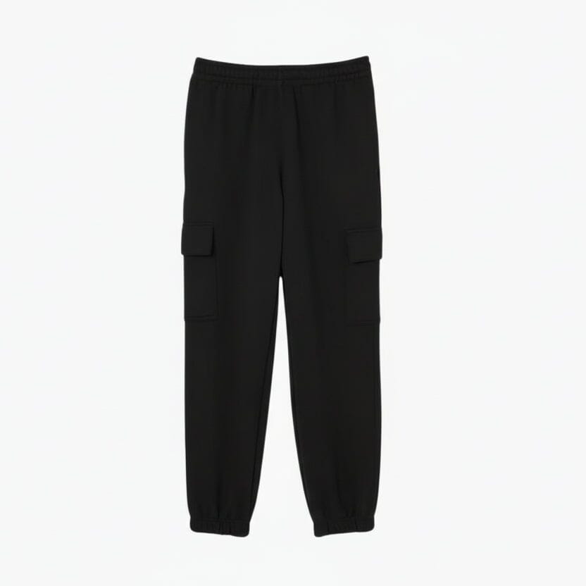 Fleece Cargo-Sweatpants Stiladel Schwarz S 