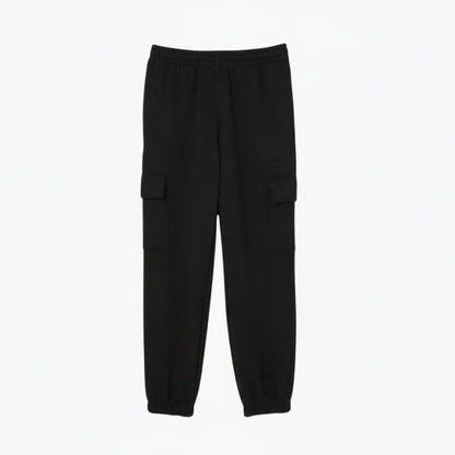 Fleece Cargo-Sweatpants Stiladel Schwarz S 
