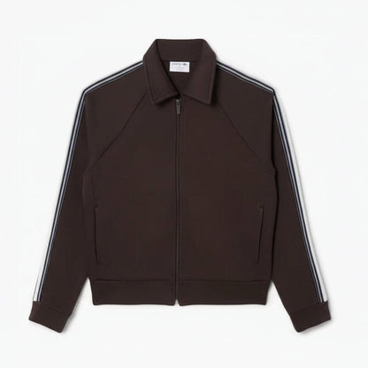 French Made Zipped Sweatshirt Stiladel Braun S 