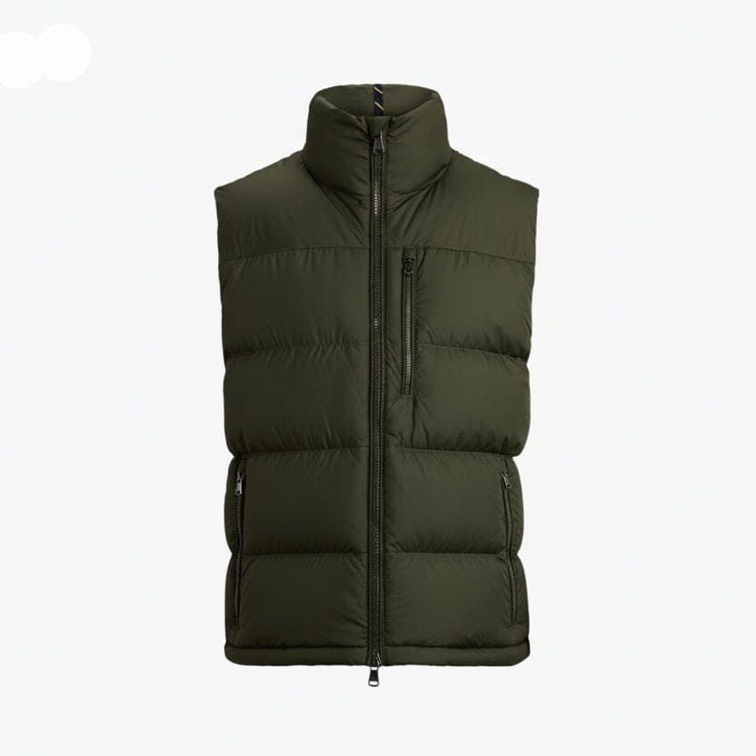 Gorham Down Weste Stiladel Olivgrün S 