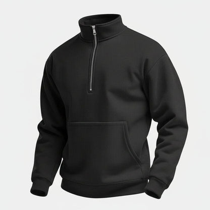 Half Zip Sweater Stiladel Schwarz S 