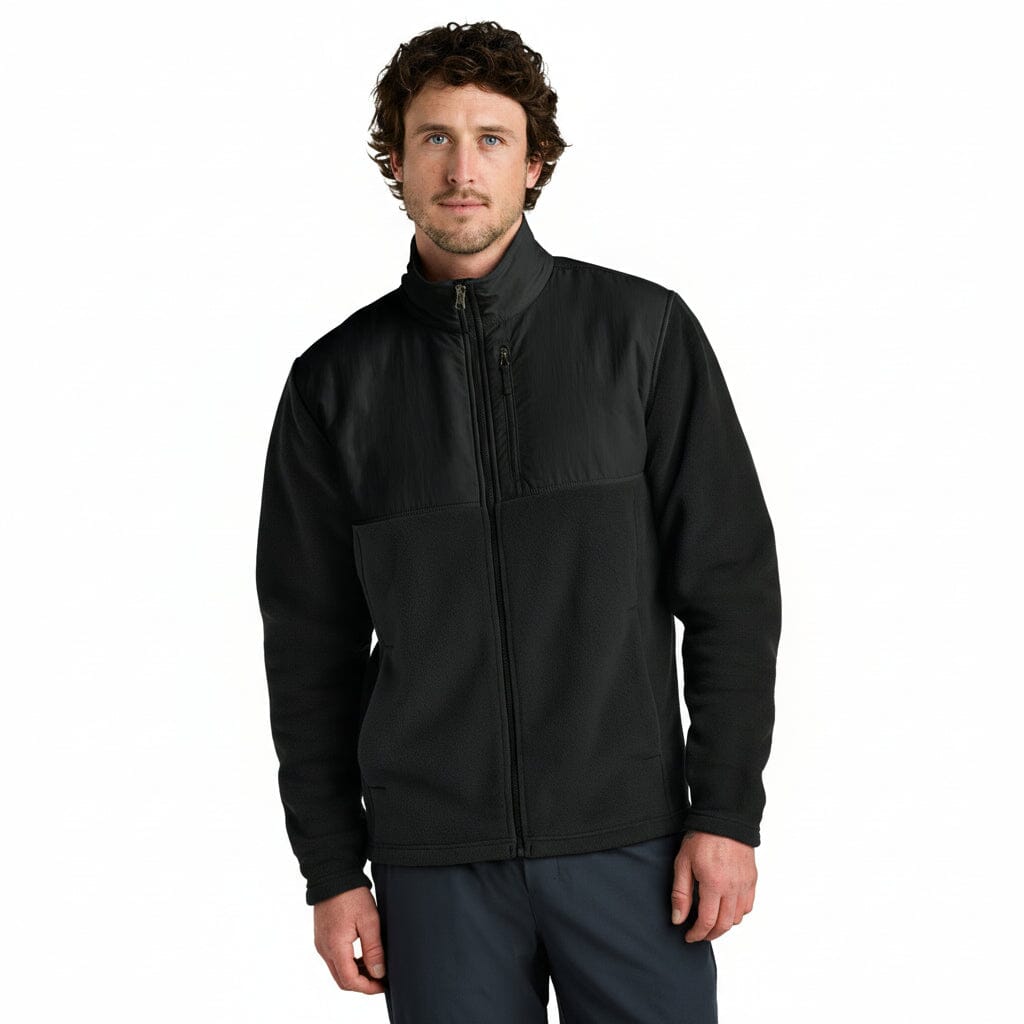 Highest Peak Fleecejacke mit durchgehendem Reißverschluss Stiladel Schwarz S 