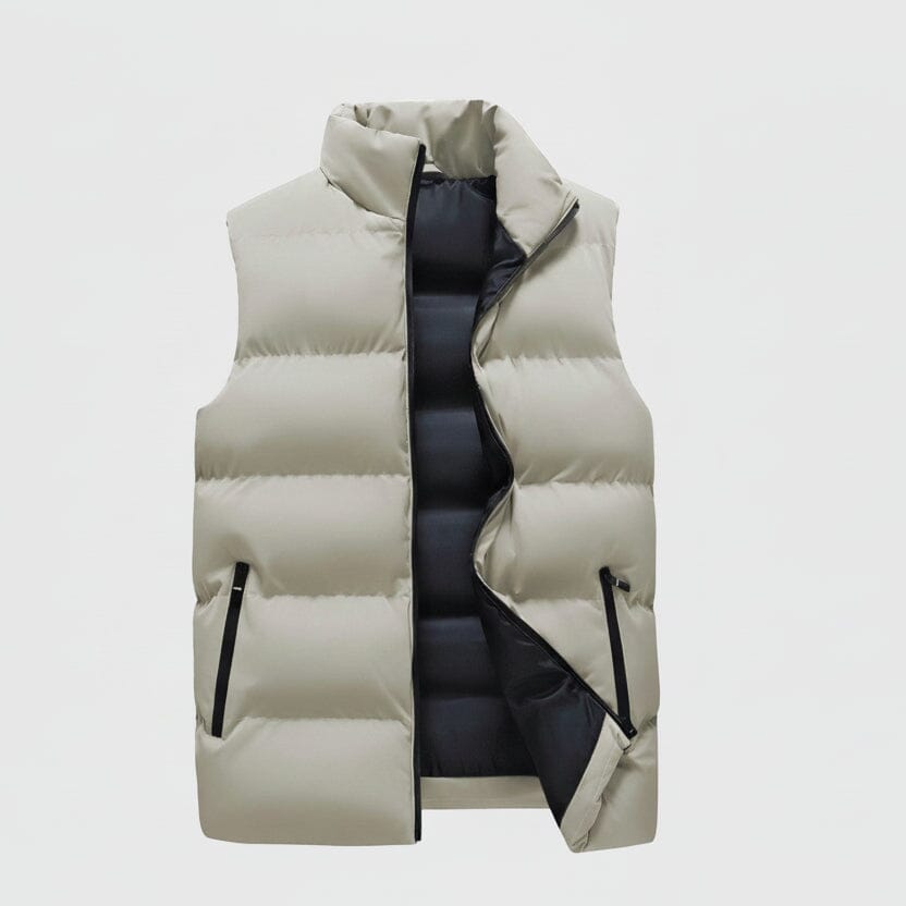 Isolierte Daunenweste Stiladel Creme S 