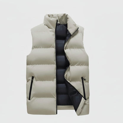 Isolierte Daunenweste Stiladel Creme S 