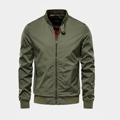 Klassische Bomberjacke Stiladel Khakigrün M 