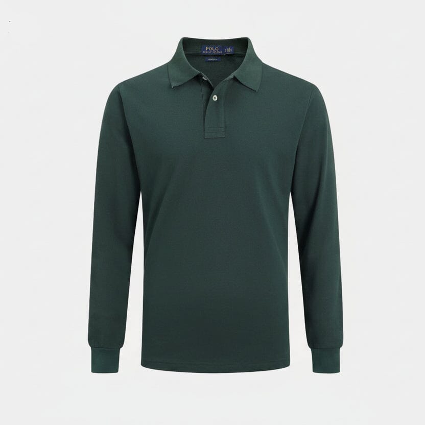 Langes Slim-Fit-Hemd Stiladel Grün S 