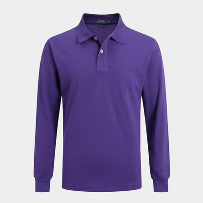 Langes Slim-Fit-Hemd Stiladel Lila S 