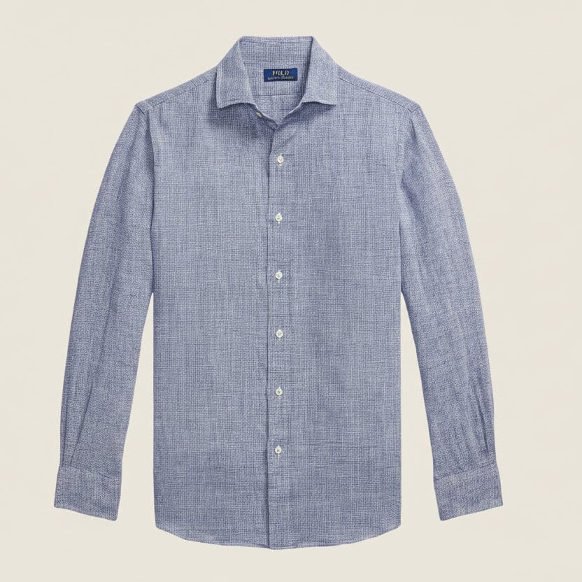 Leinenhemd, maßgeschneiderte Passform Stiladel Royal White S 