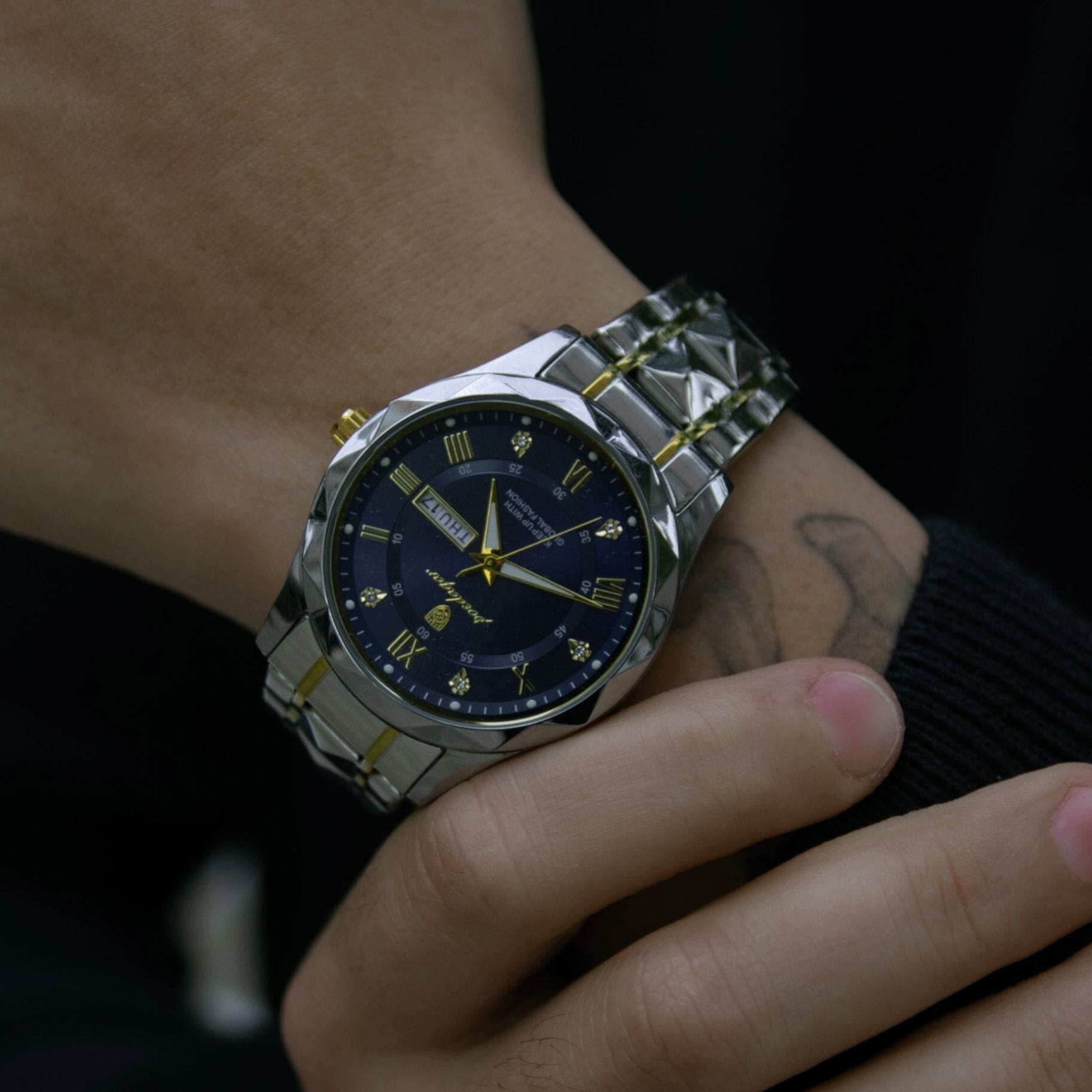 Leuchtstahluhr 40 mm – Wasserdicht | Transferstahl Stiladel 