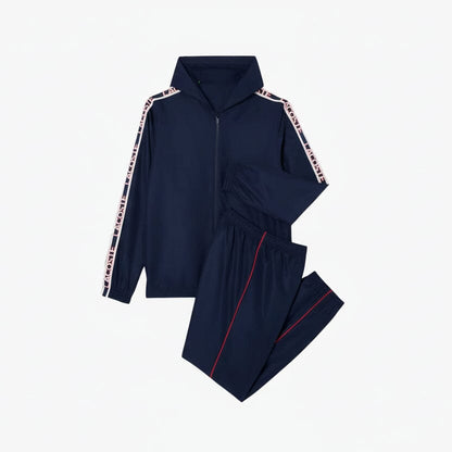 Logo Tennis-Trainingsanzug Stiladel Marineblau S 