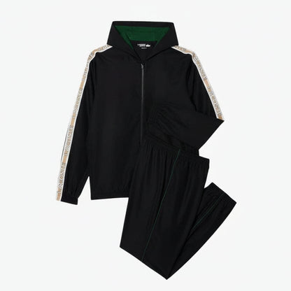 Logo Tennis-Trainingsanzug Stiladel Schwarz S 