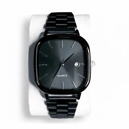 Luxusuhr, 36 mm – Wasserdicht | Edelstahl Stiladel Schwarz 