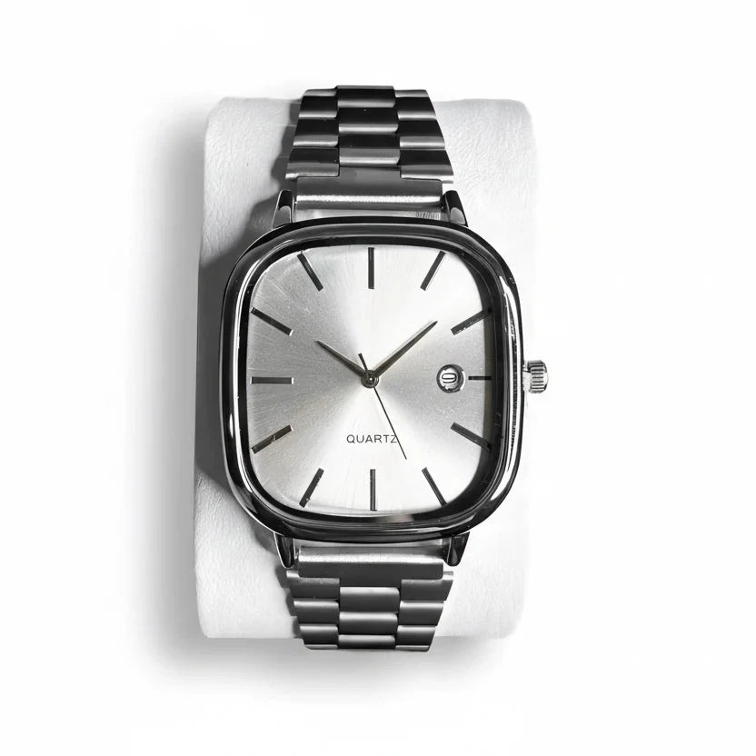 Luxusuhr, 36 mm – Wasserdicht | Edelstahl Stiladel Silber 