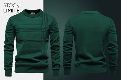 Modern Rundhals-Strick Stiladel 