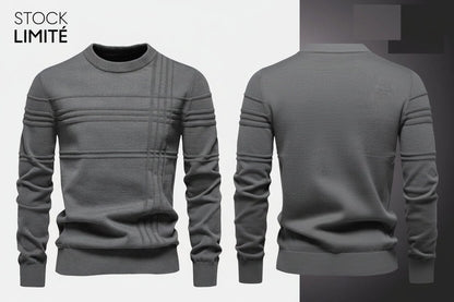 Modern Rundhals-Strick Stiladel 